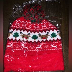 Reindeer Light-Up Beanie